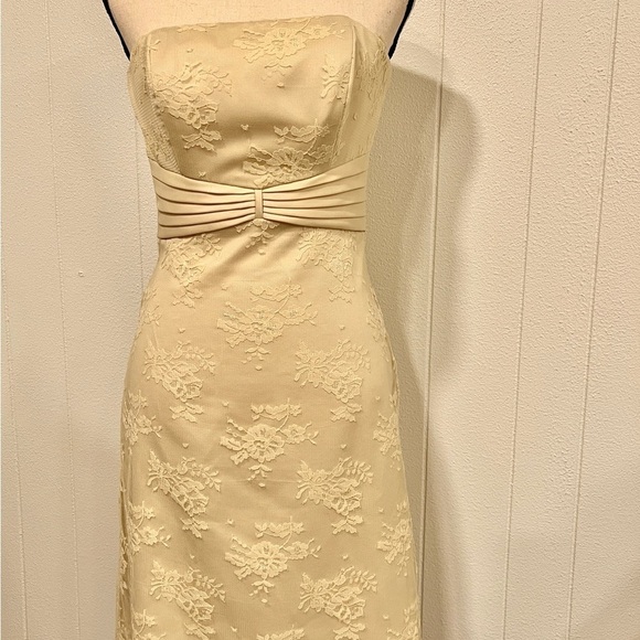 Norstdom DuSK Cream strapless dress - Picture 1 of 9